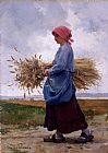 Julien Dupre Famous Paintings - Returning From the Fields
